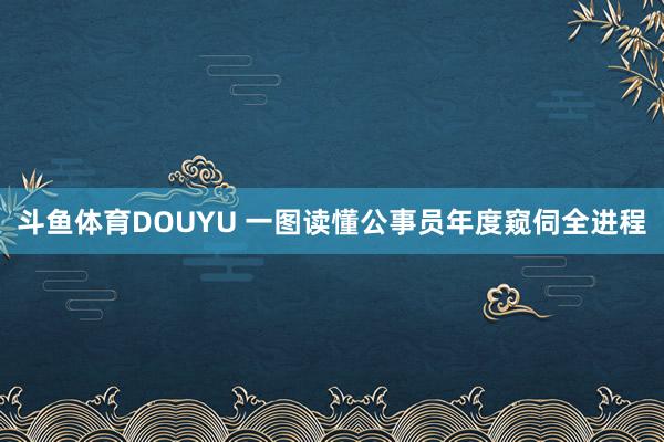 斗鱼体育DOUYU 一图读懂公事员年度窥伺全进程